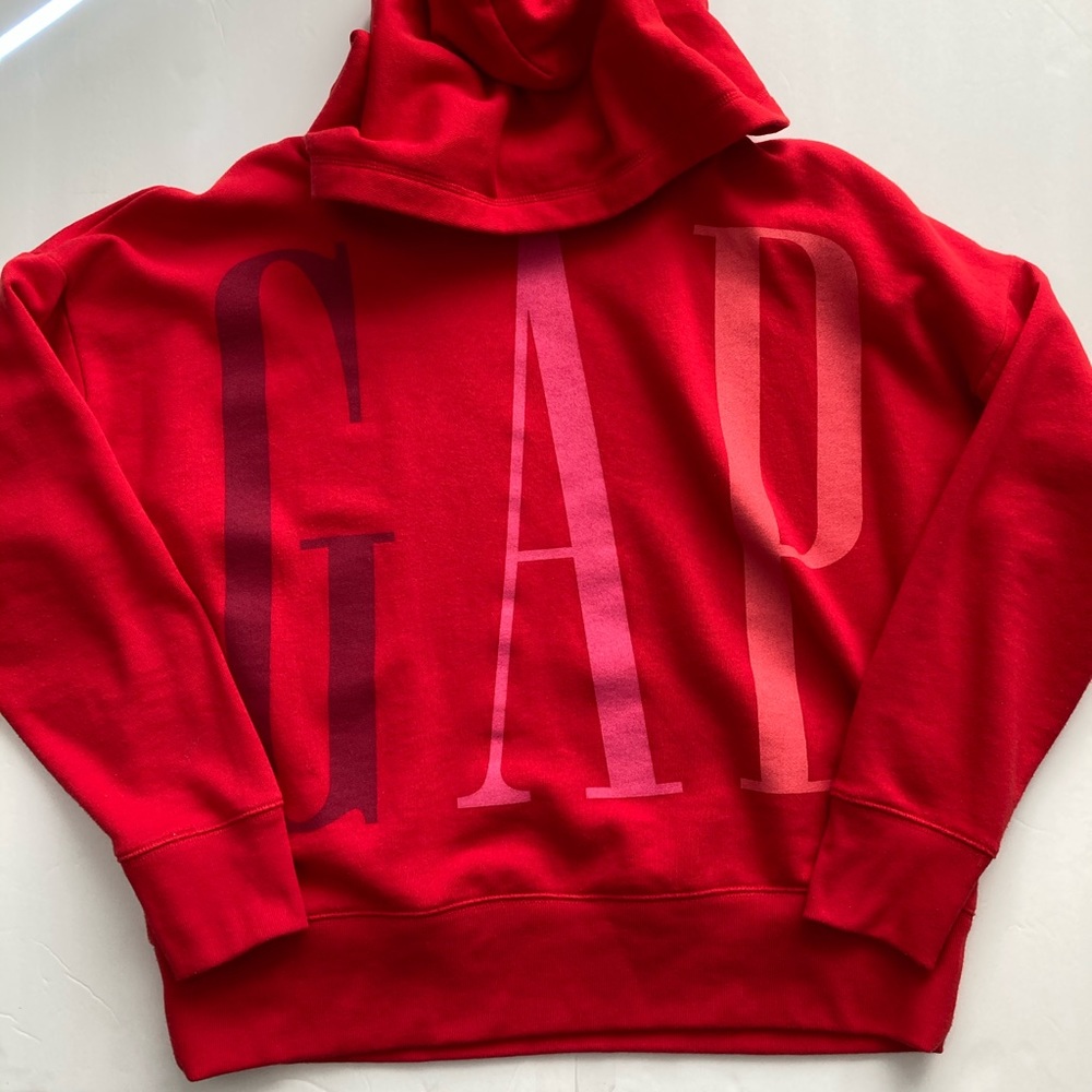 Red GAP hoodie